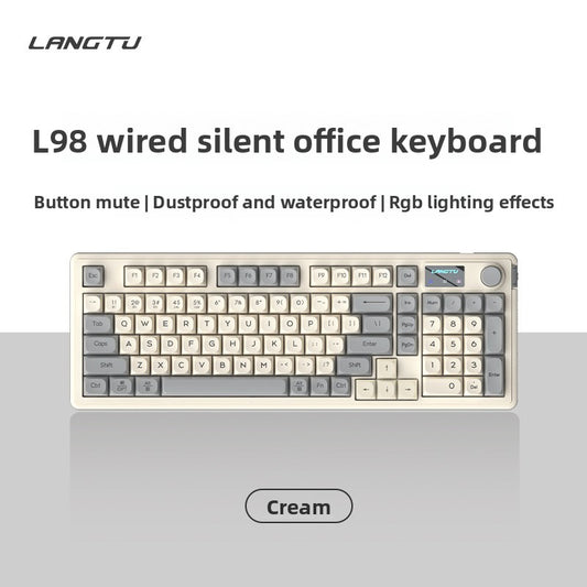 Three-mode Bluetooth keyboard