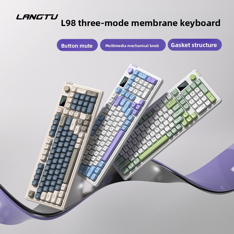 Three-mode Bluetooth keyboard