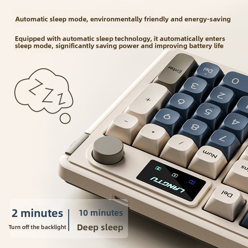 Three-mode Bluetooth keyboard
