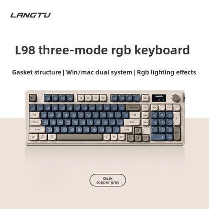 Three-mode Bluetooth keyboard