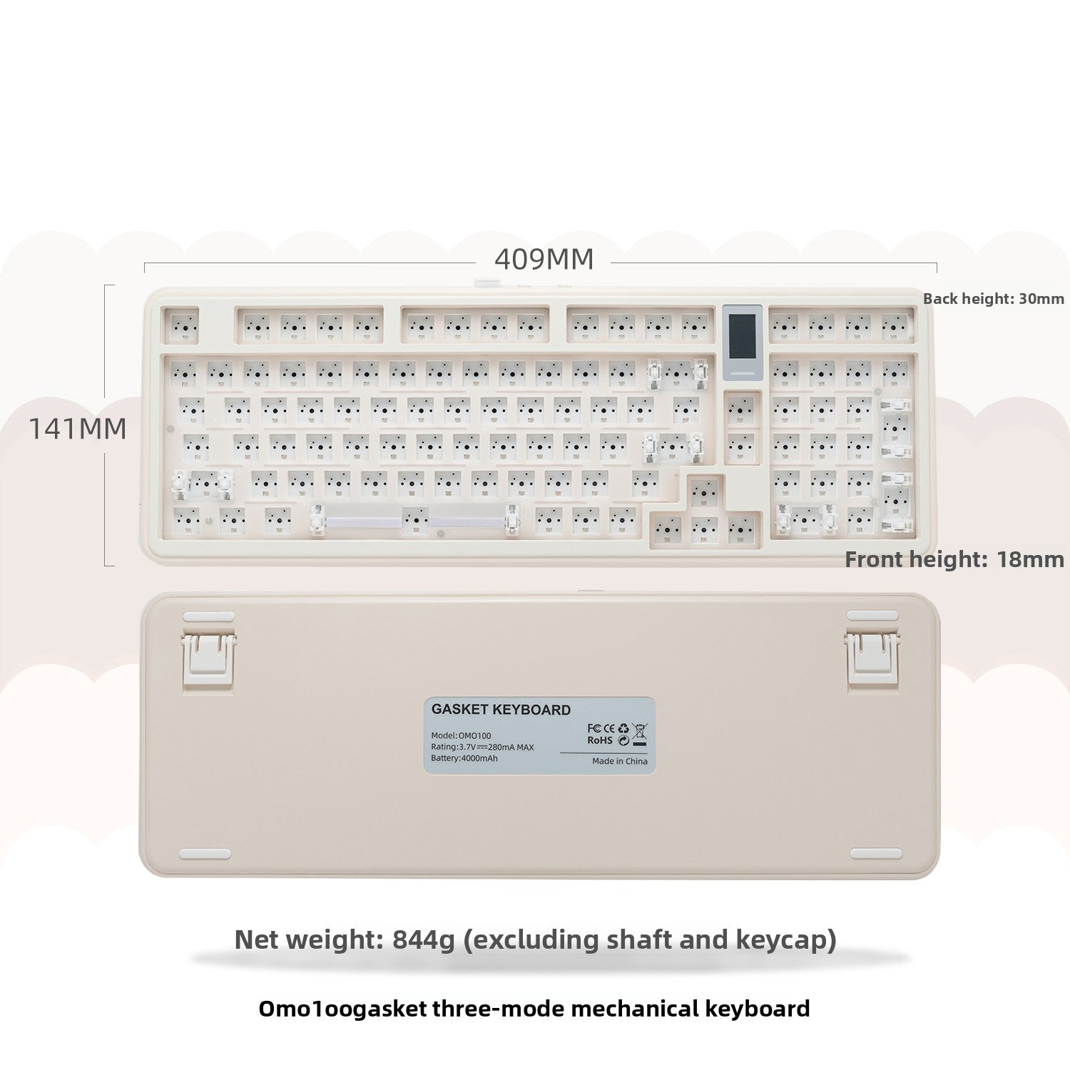 Three-Mode Mechanical Keyboard