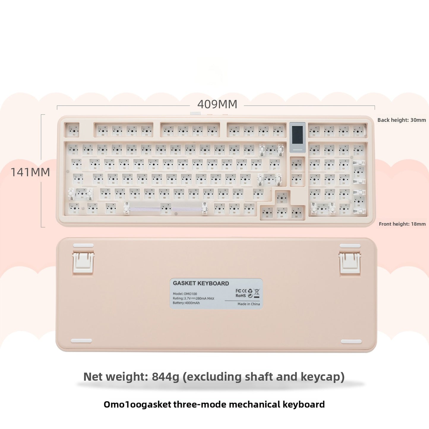 Three-Mode Mechanical Keyboard