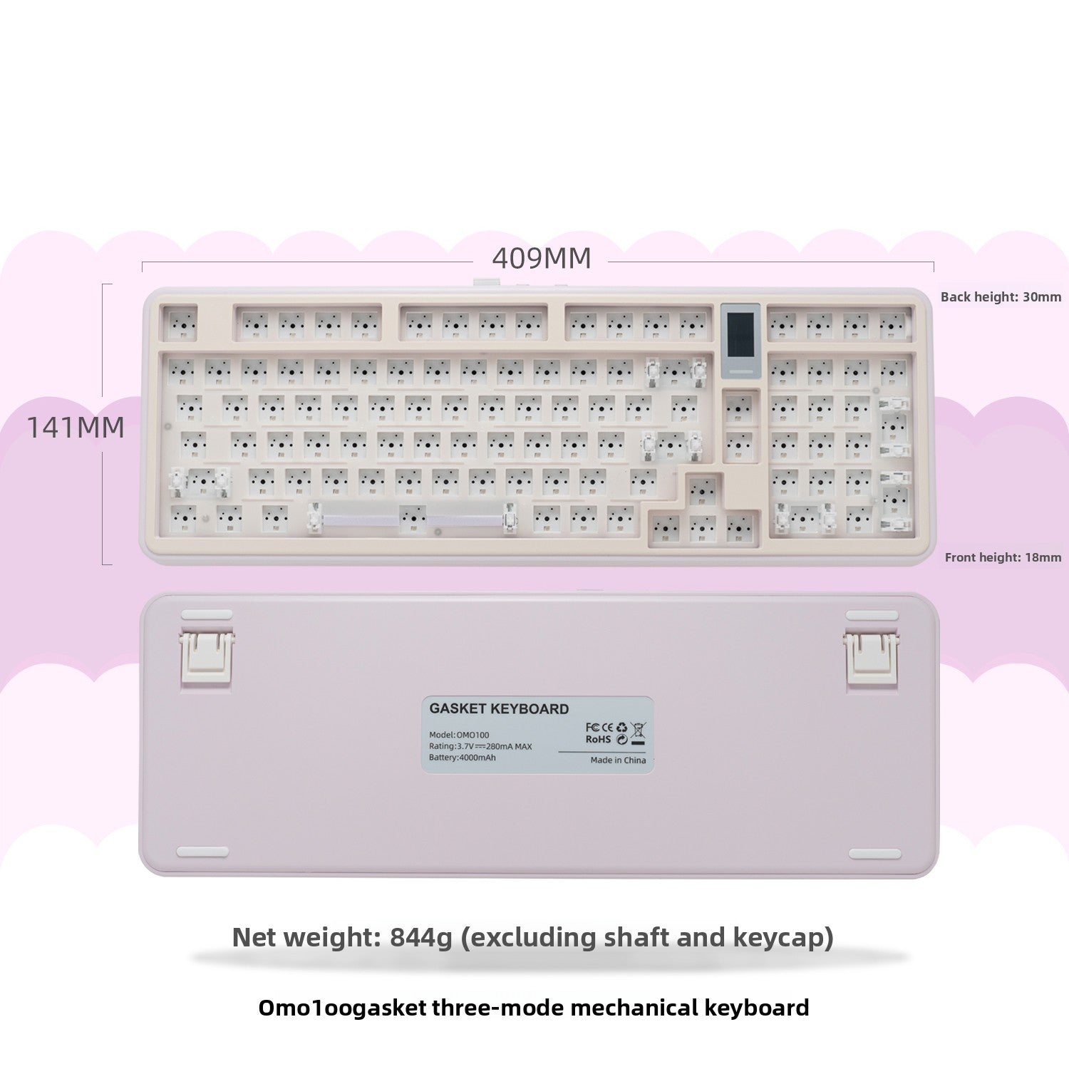 Three-Mode Mechanical Keyboard
