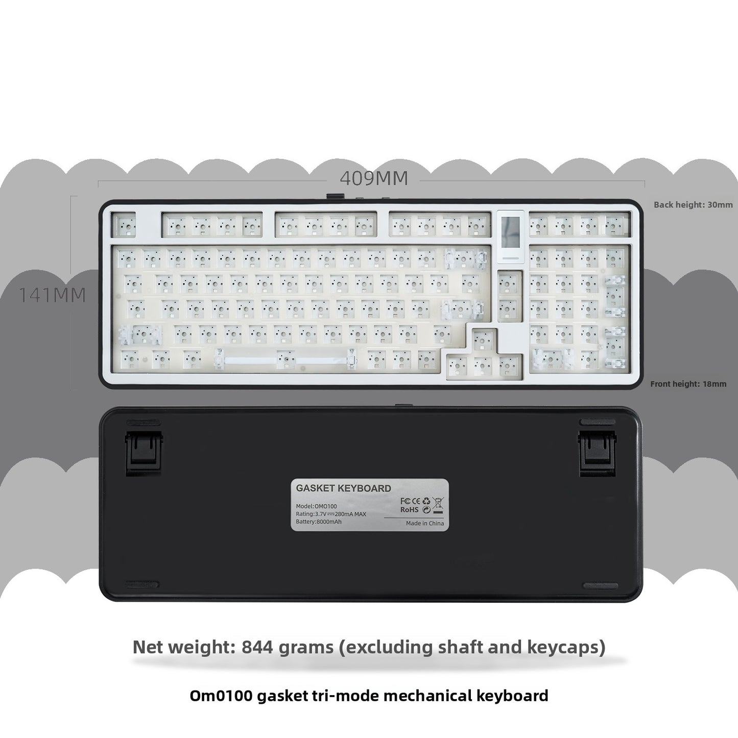 Three-Mode Mechanical Keyboard
