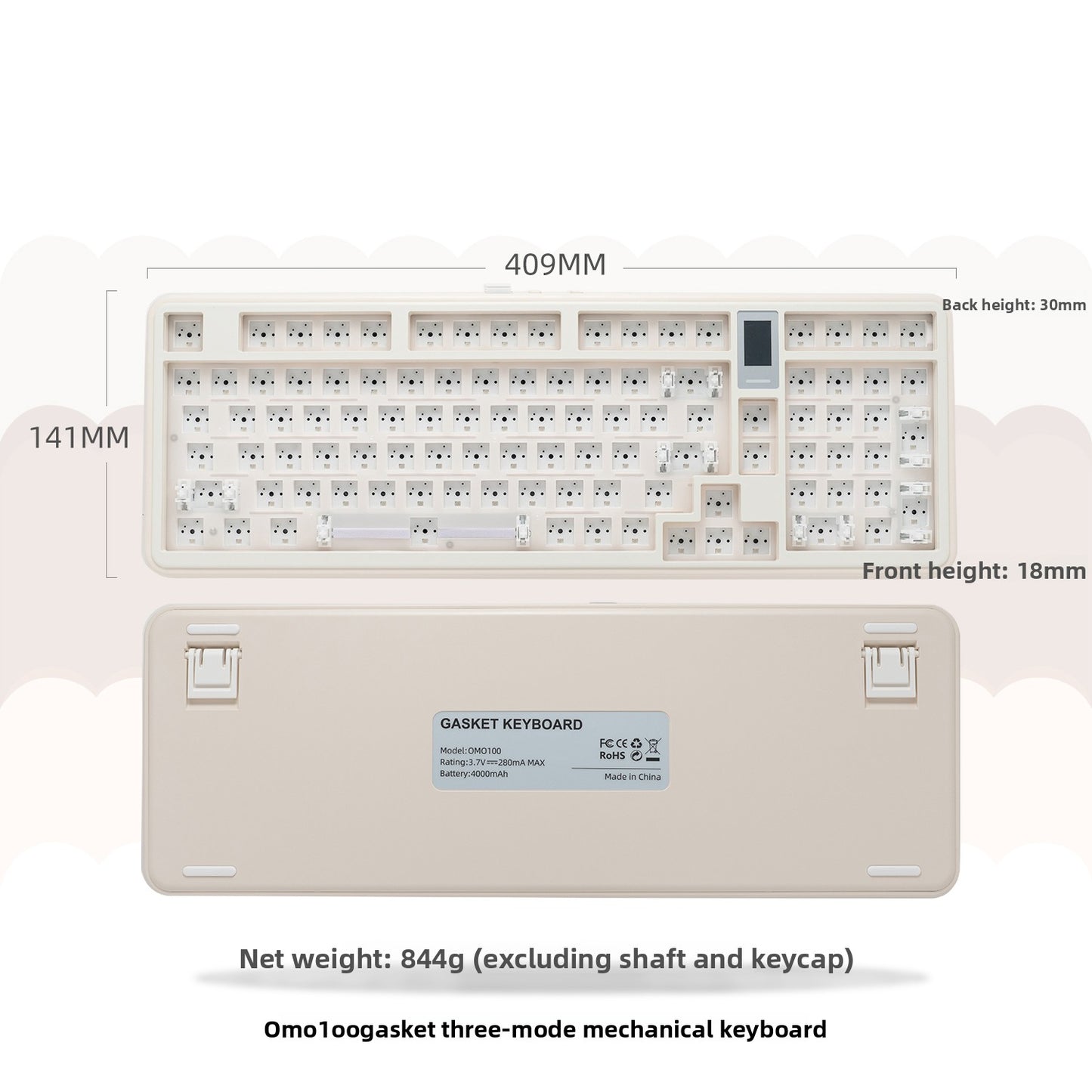 Three-Mode Mechanical Keyboard