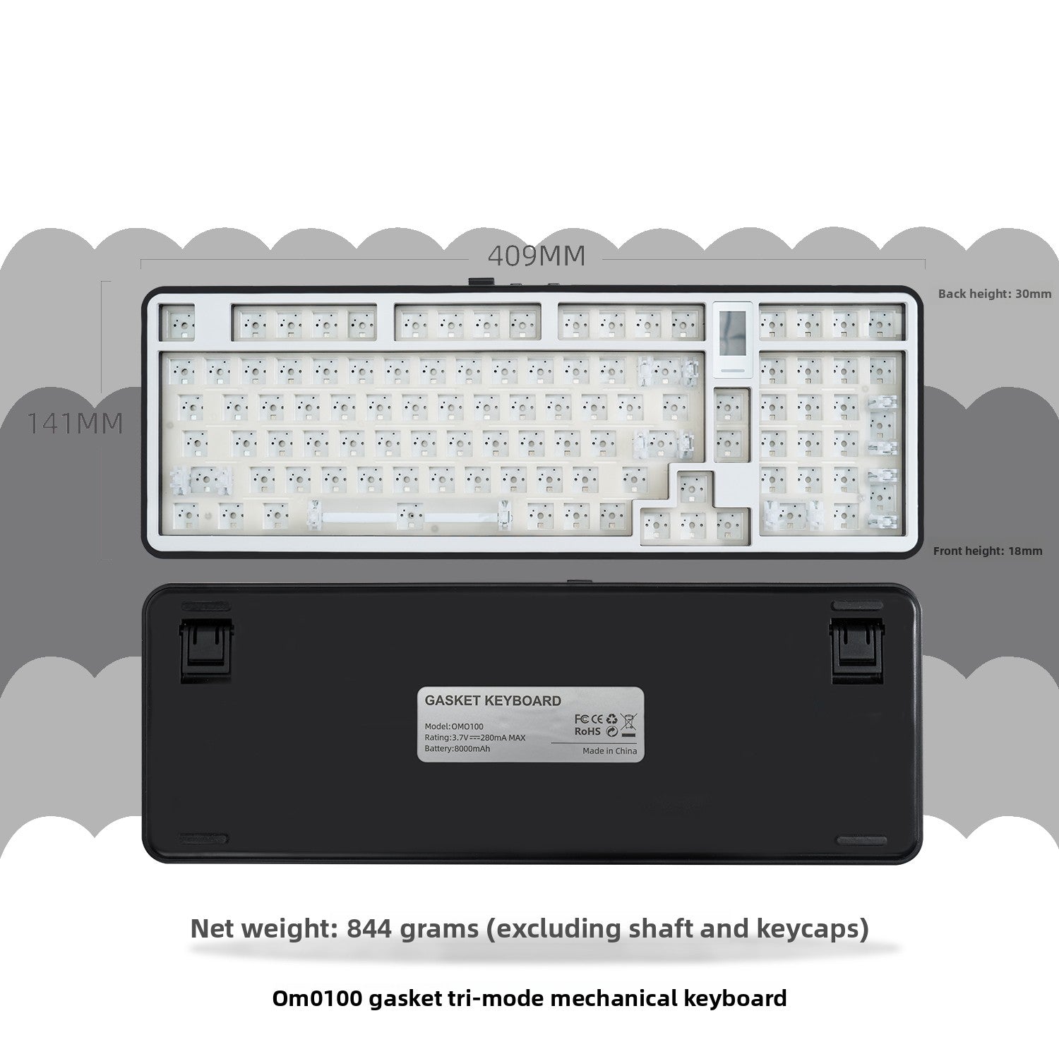 Three-Mode Mechanical Keyboard