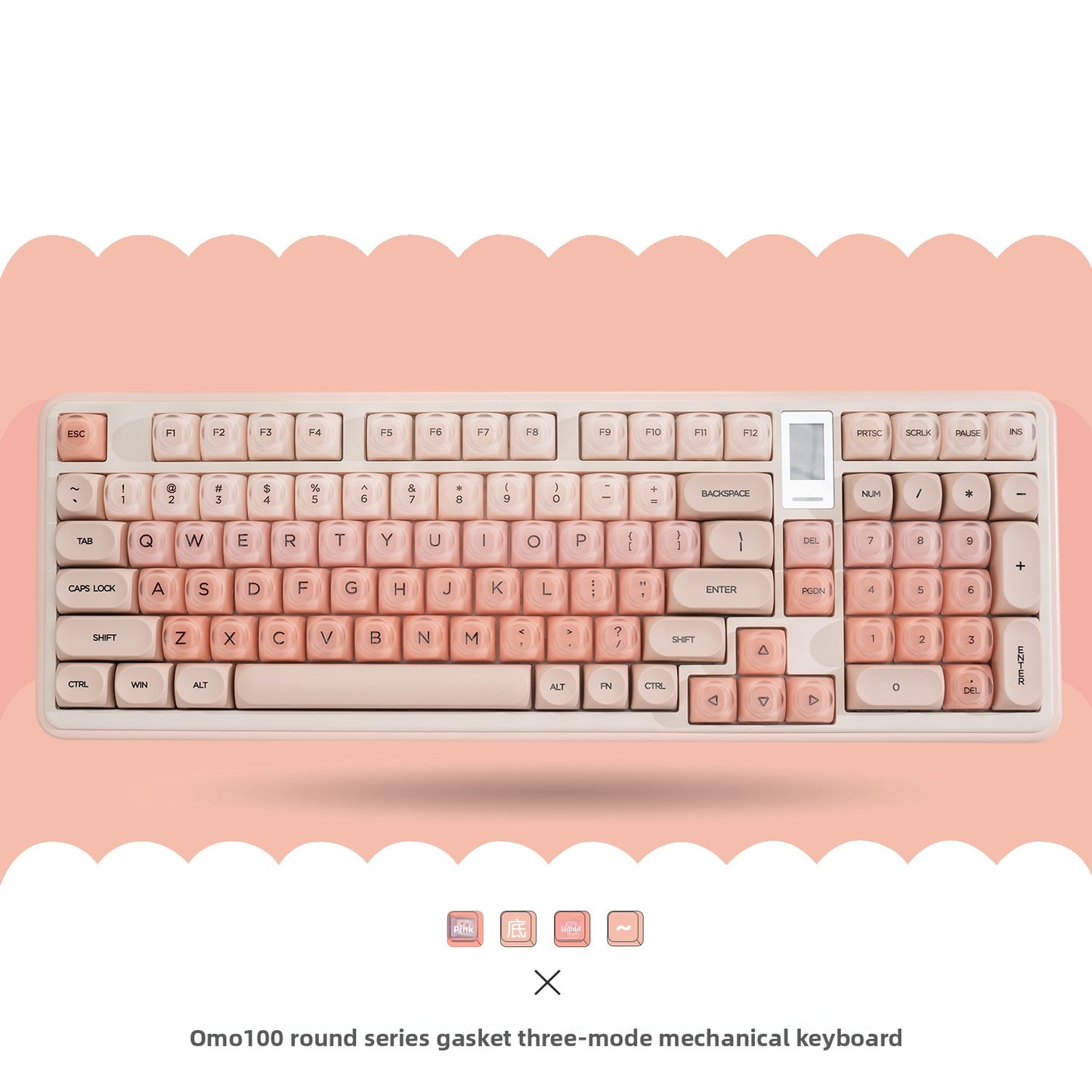 Three-Mode Mechanical Keyboard