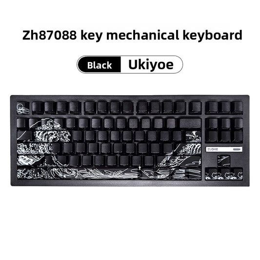 Three-mode wireless mechanical keyboard