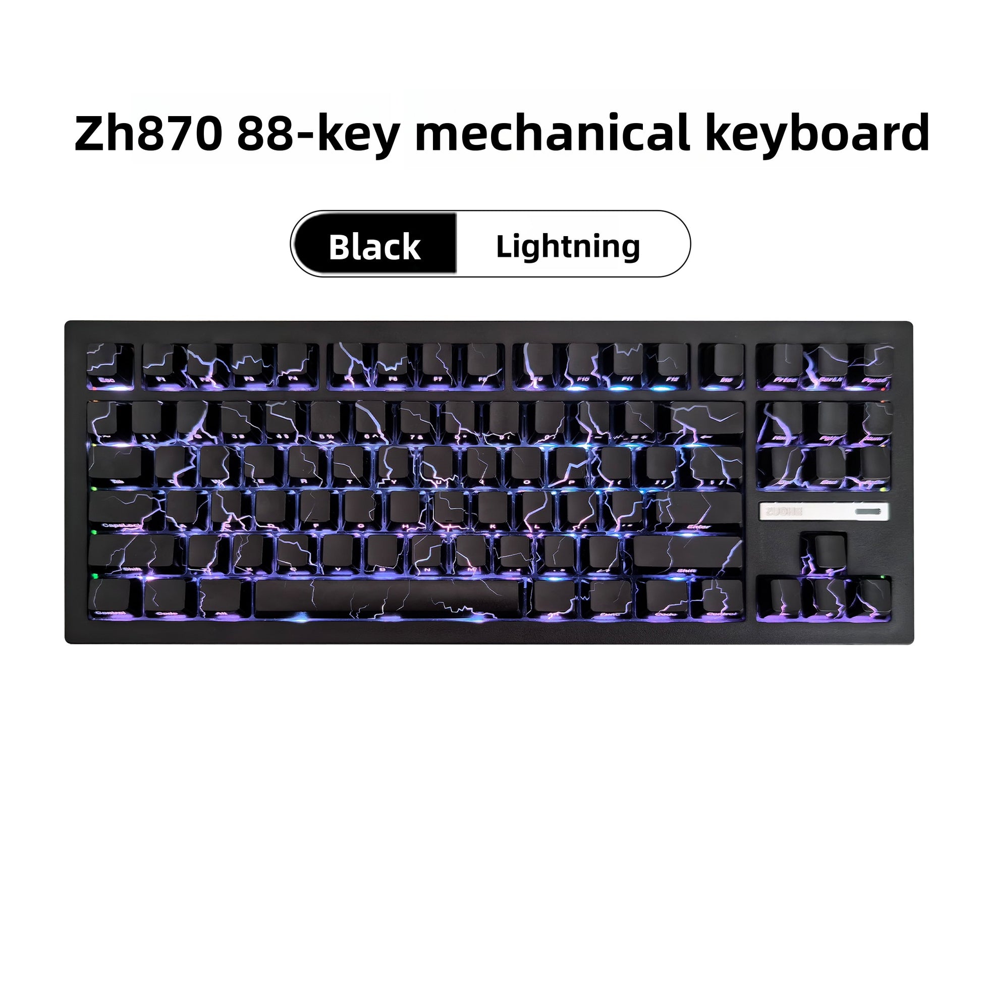 Three-mode wireless mechanical keyboard