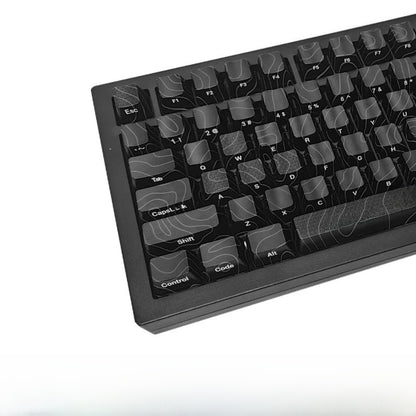 Three-mode wireless mechanical keyboard
