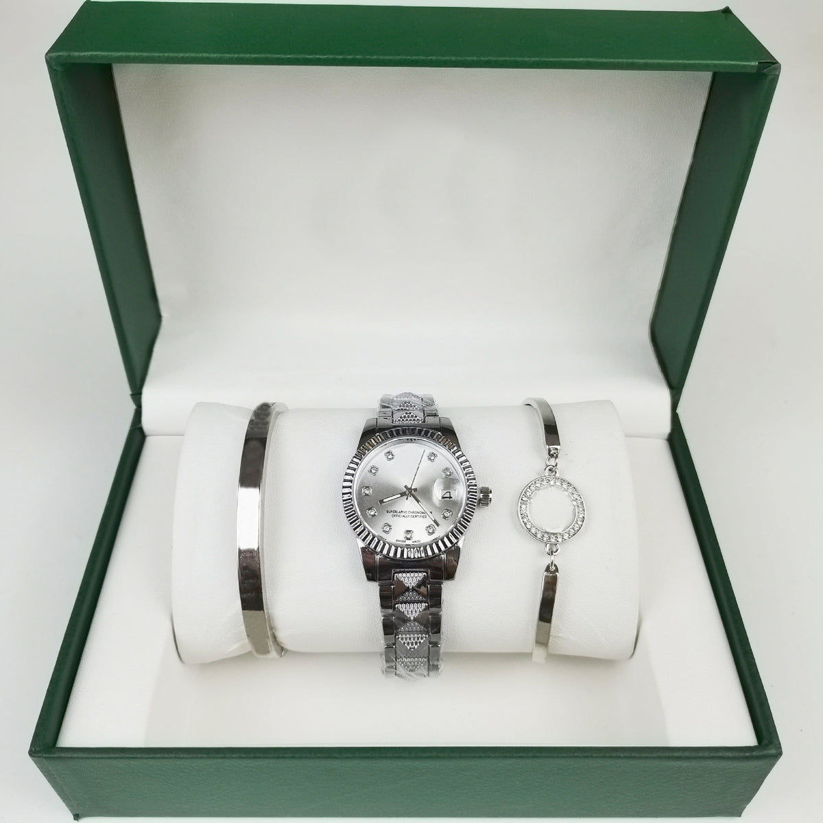 Three-piece high-end style watch