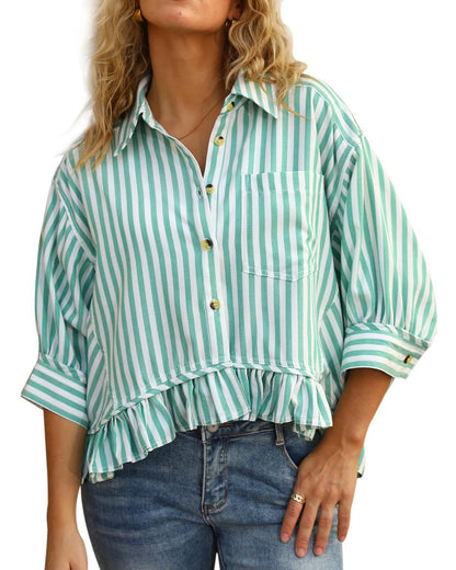 Three-Quarter Sleeve Shirt