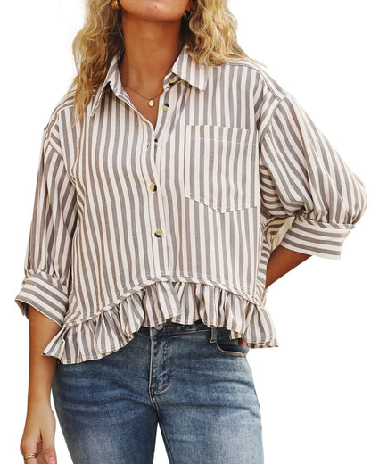 Three-Quarter Sleeve Shirt