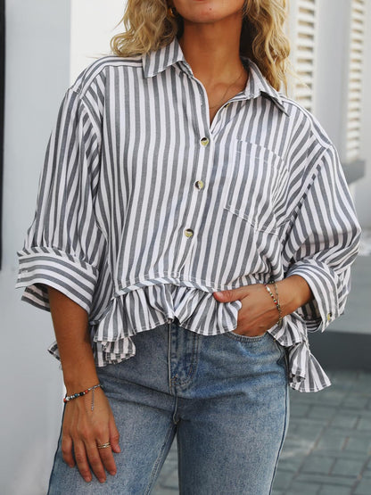 Three-Quarter Sleeve Shirt