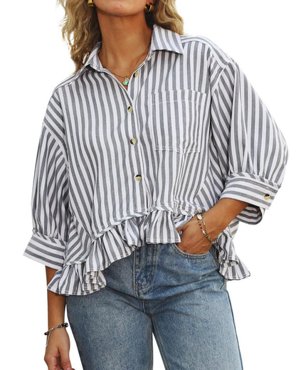 Three-Quarter Sleeve Shirt