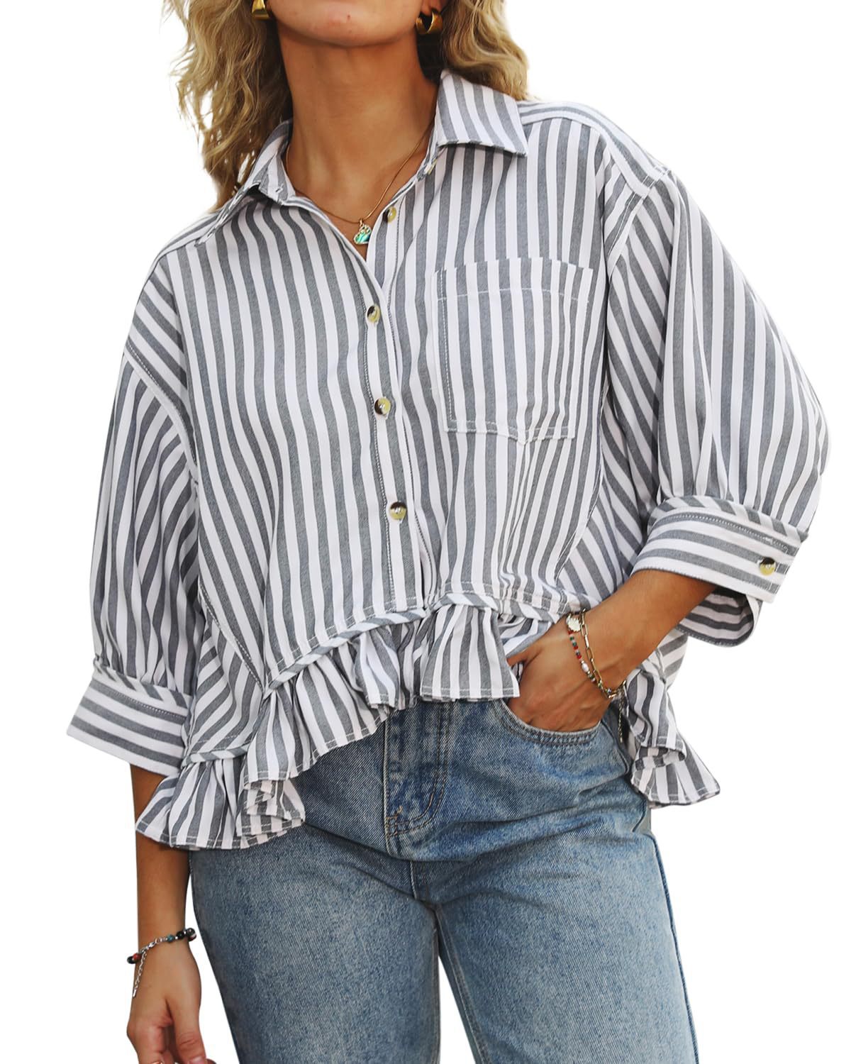 Three-Quarter Sleeve Shirt