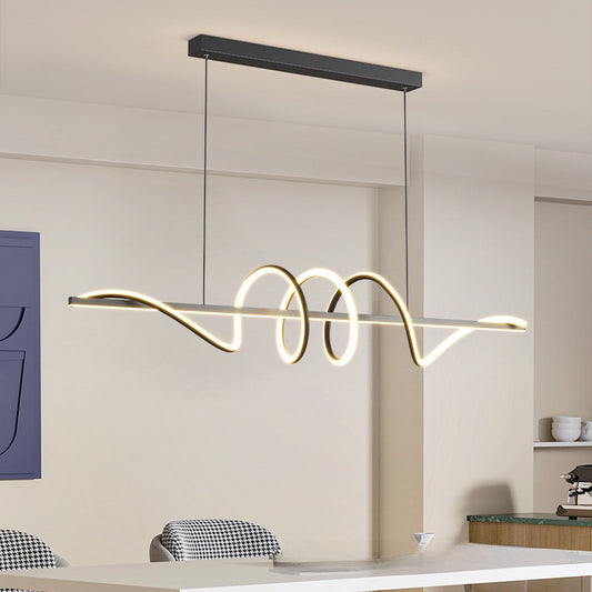 Three Ring Modern LED Dining Chandelier