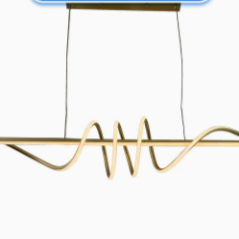 Three Ring Modern LED Dining Chandelier