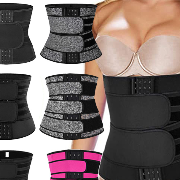 Three-row adjustable waist cincher