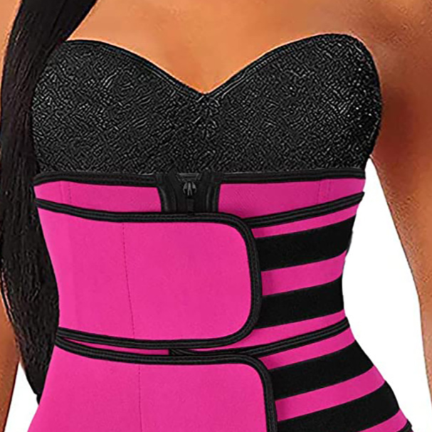 Three-row adjustable waist cincher