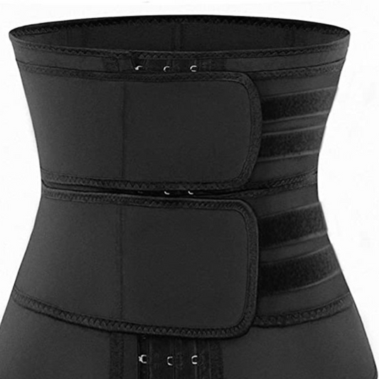 Three-row adjustable waist cincher