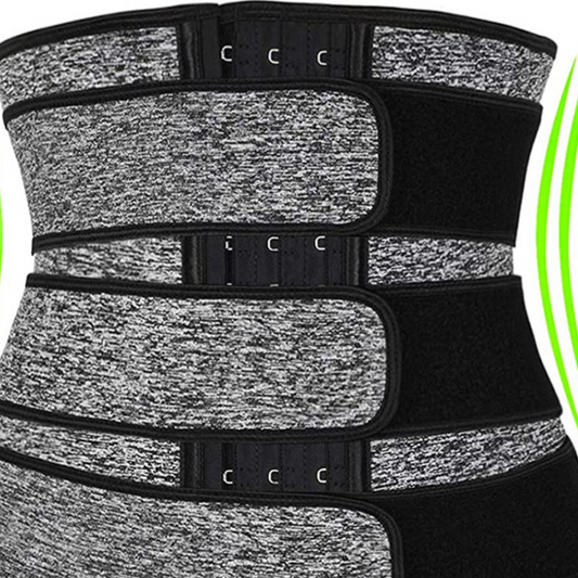 Three-row adjustable waist cincher
