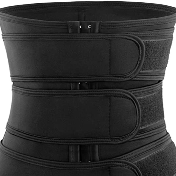 Three-row adjustable waist cincher