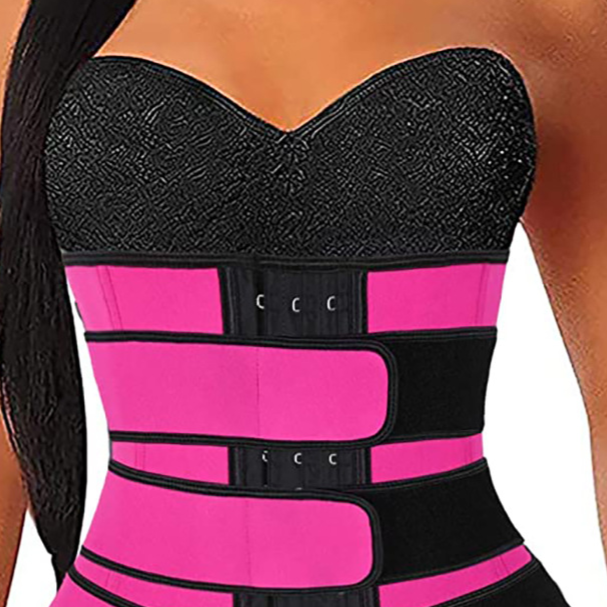 Three-row adjustable waist cincher