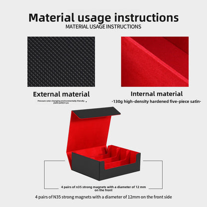 Three Row Card Storage Box