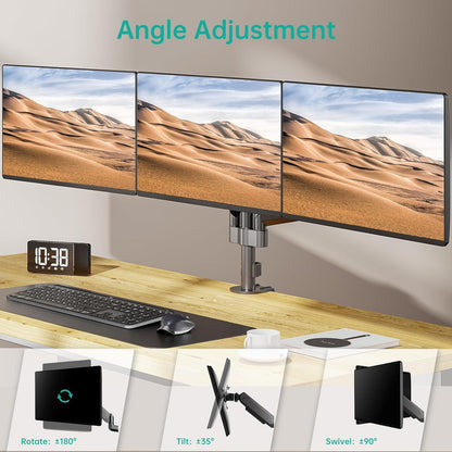 Three-screen display stand
