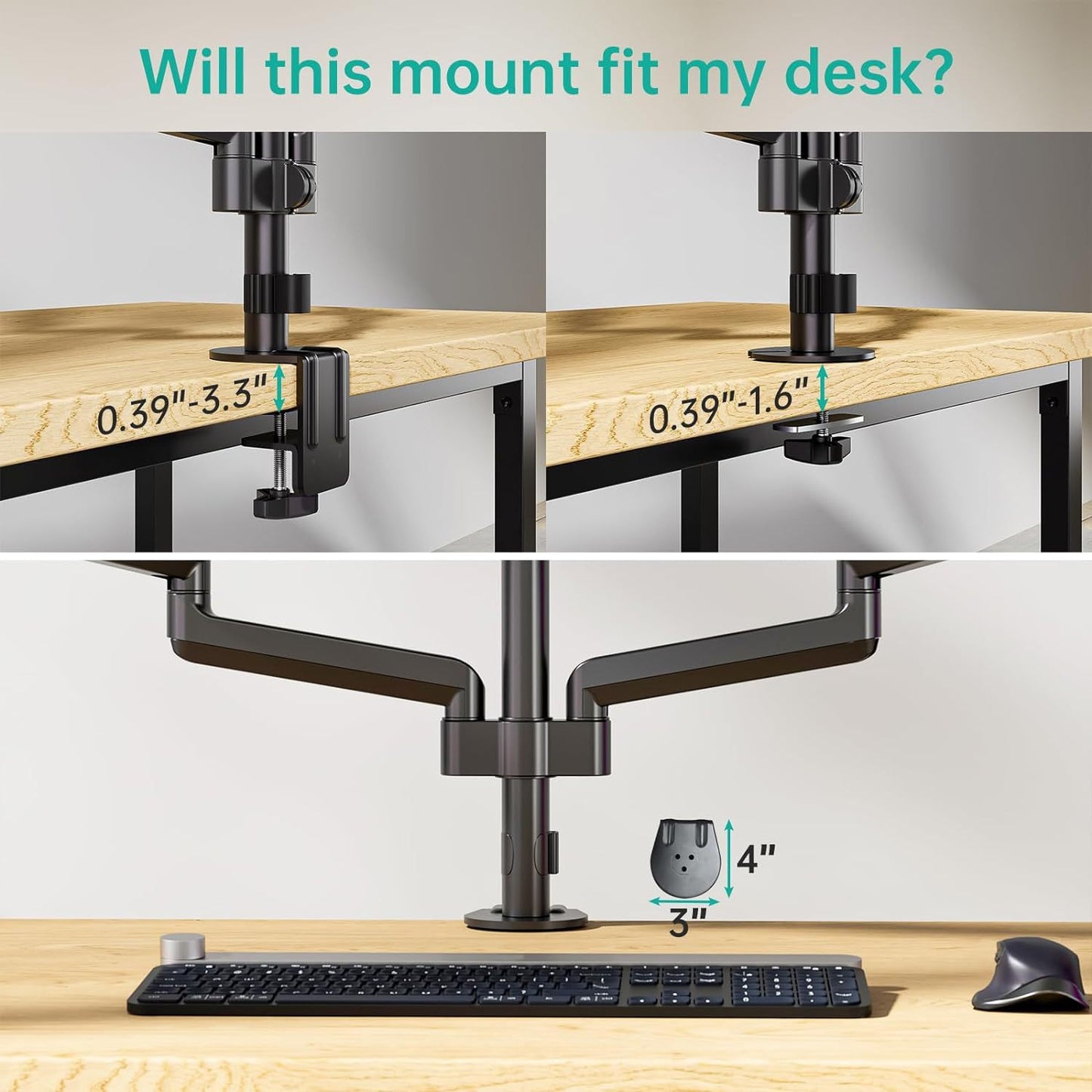 Three-screen display stand