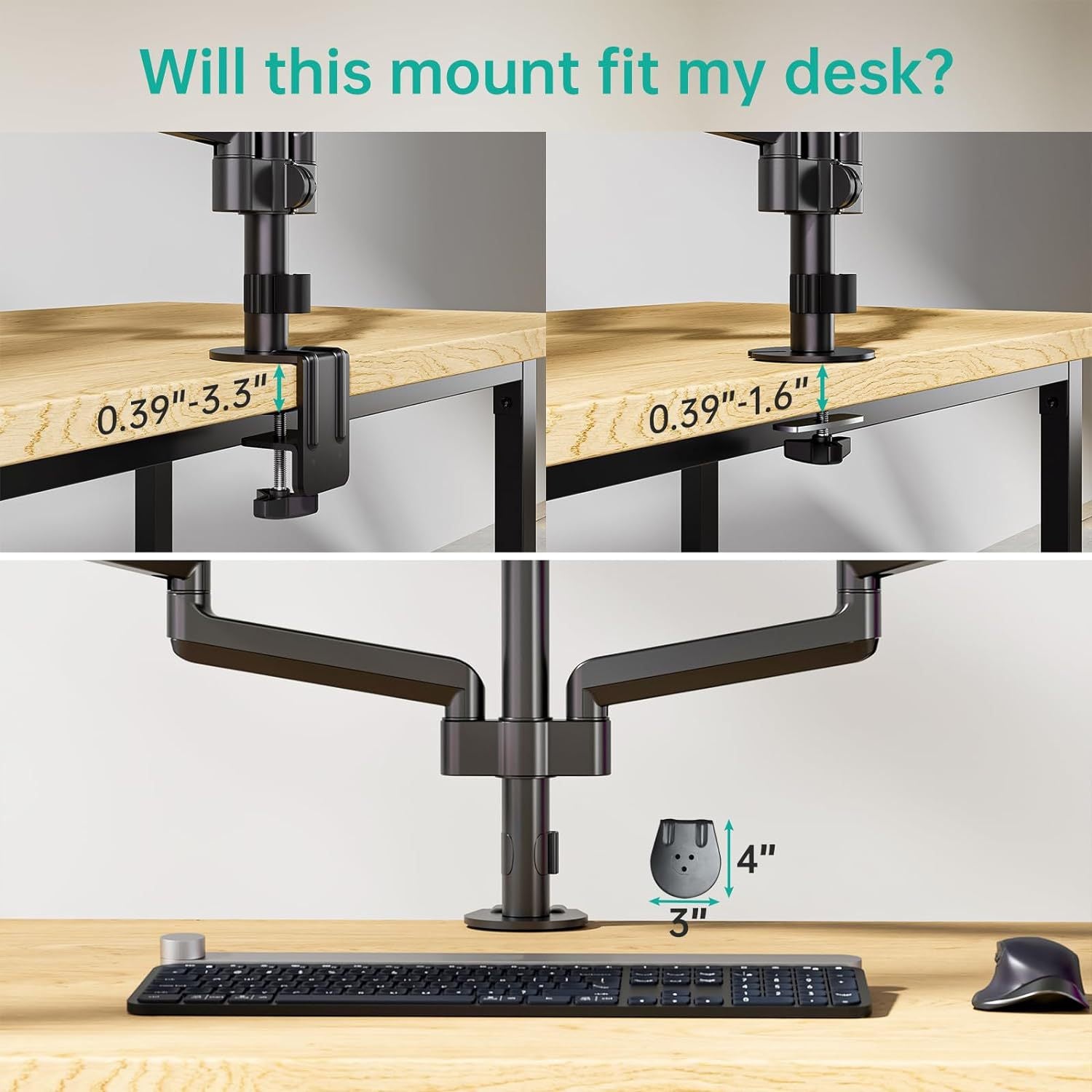 Three-screen display stand
