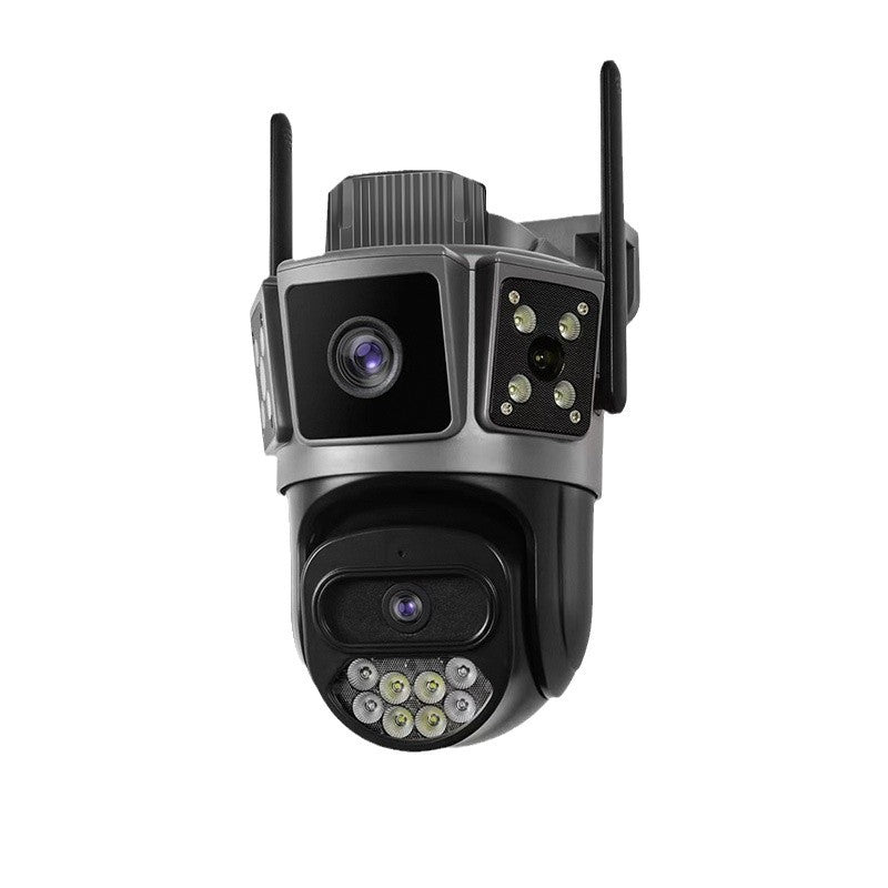 Three-Screen Home Wireless Surveillance Camera