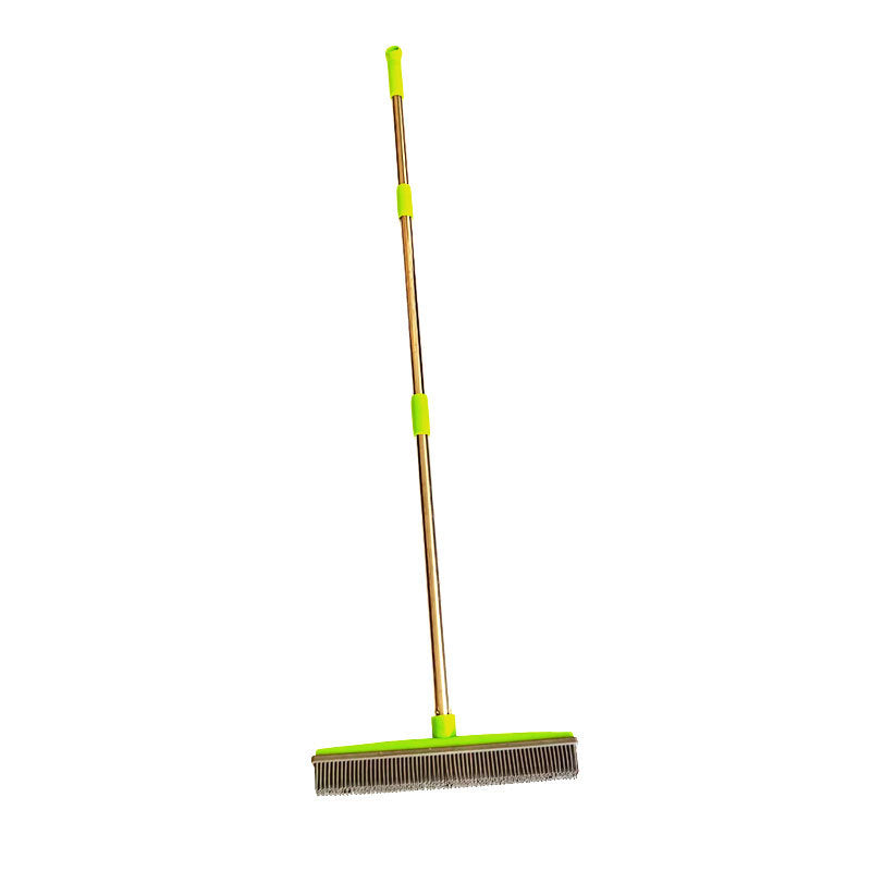 Three-section stainless steel hair removal broom