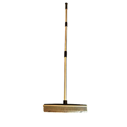 Three-section stainless steel hair removal broom