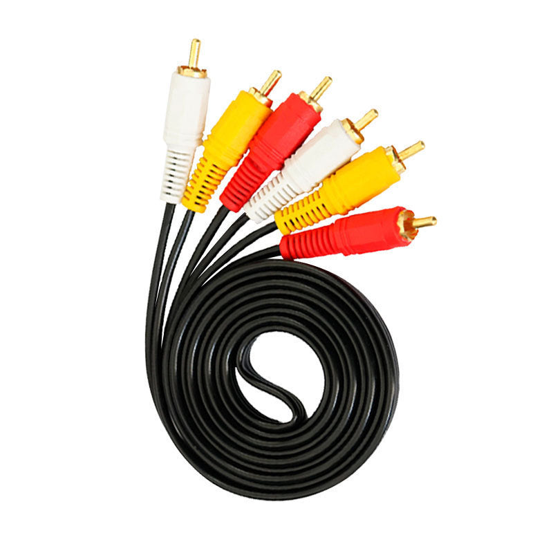 Three-to-Three AV Audio Video Cable