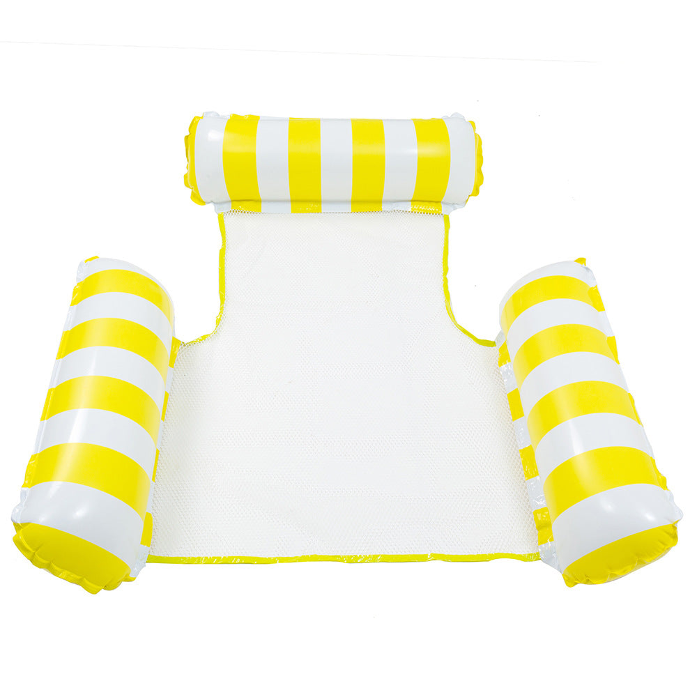 Three-tube inflatable water bed