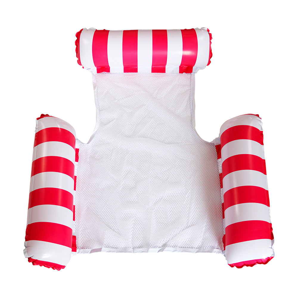 Three-tube inflatable water bed