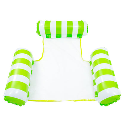 Three-tube inflatable water bed
