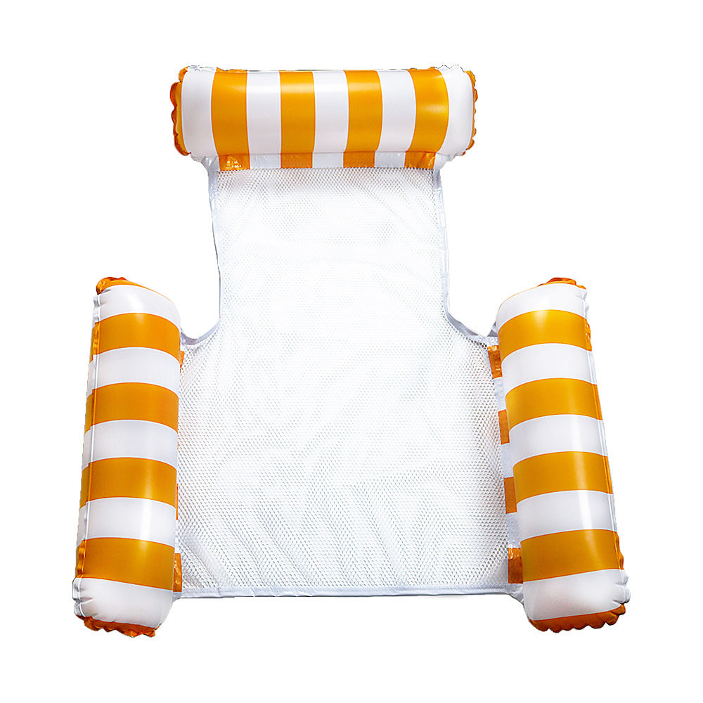 Three-tube inflatable water bed