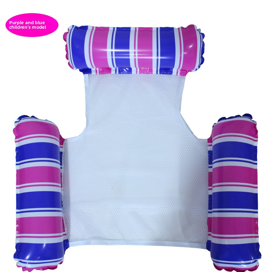 Three-tube inflatable water bed