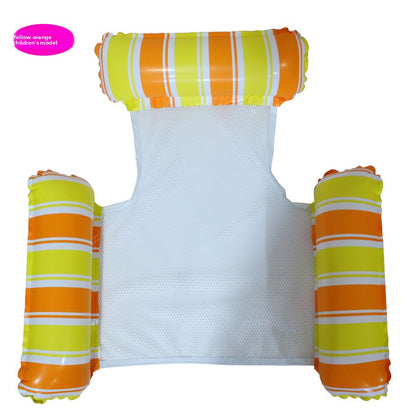 Three-tube inflatable water bed