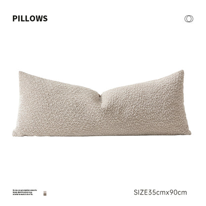 Throw pillow for sofa and backrest cushion