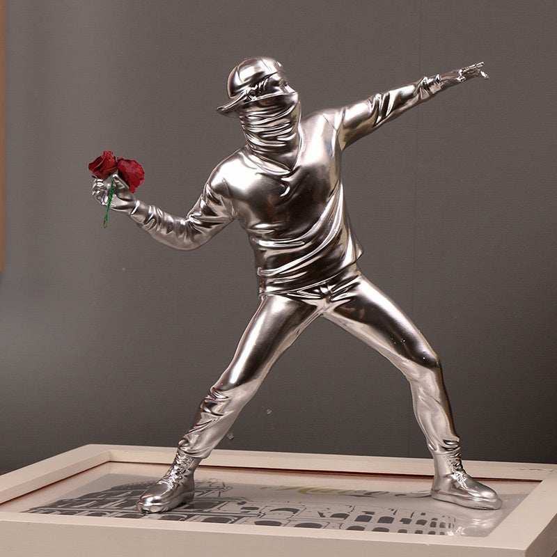 Throwing Flower Boy decoration