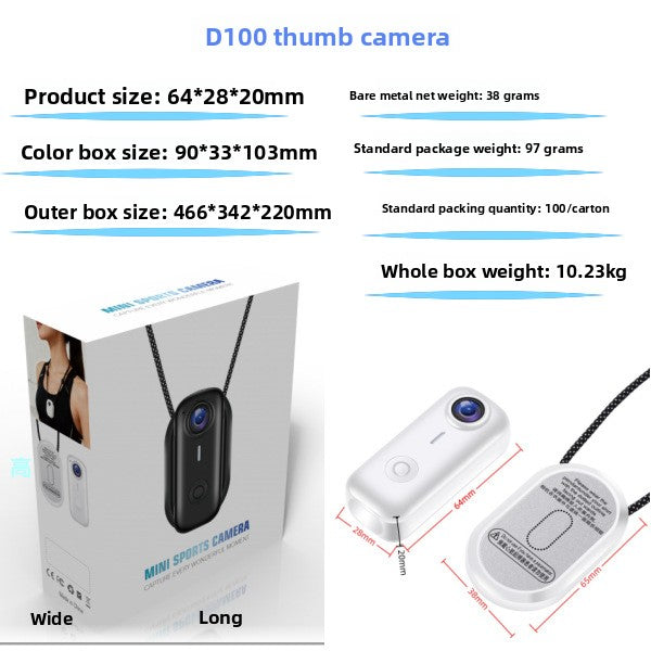 Thumb Cycling Camera