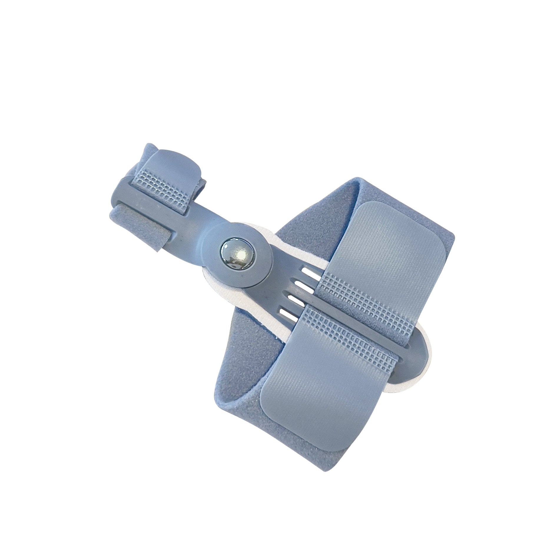 Thumb external rotation split-toe device