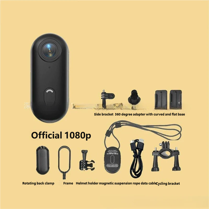 Thumb Grip Cycling Camera