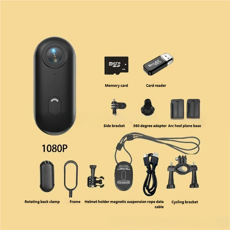 Thumb Grip Cycling Camera