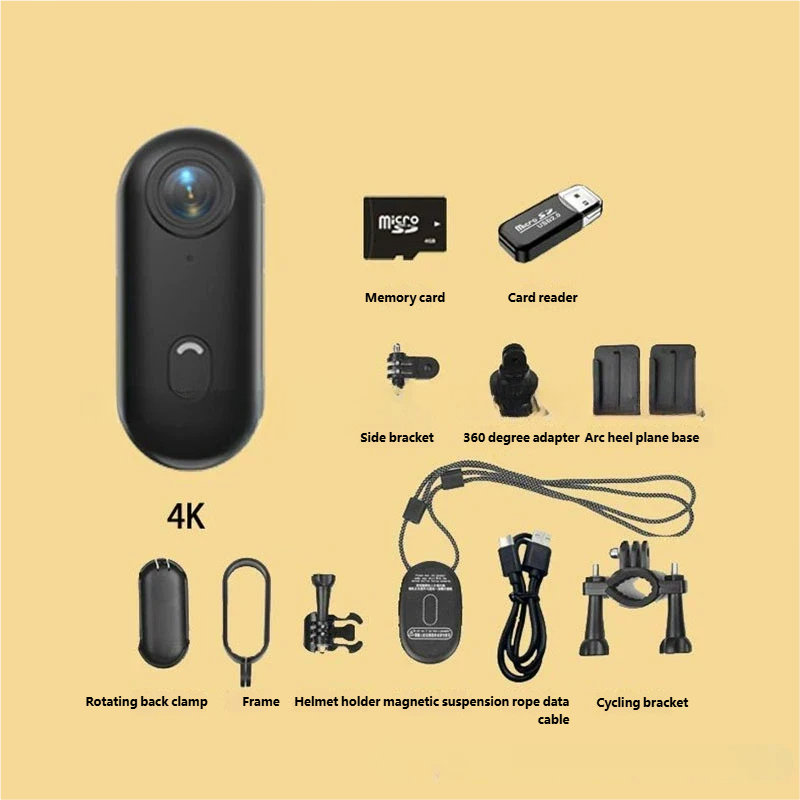 Thumb Grip Cycling Camera