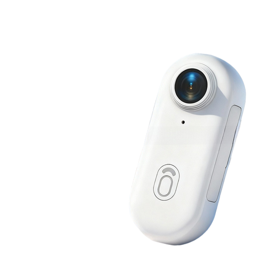 Thumb-sized cycling camera recorder